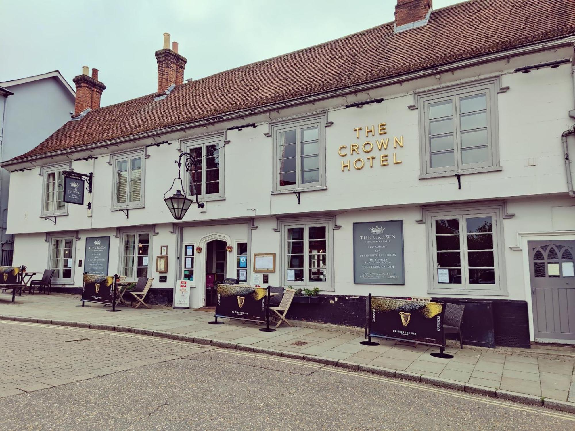 The Crown Hotel Framlingham Buitenkant foto